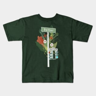 Sutter street in San Francico Kids T-Shirt